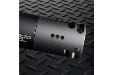 Image of Strike Industries SI-Fat Comp 02 Designed To Integrate Seamlessly With The SI-Cobra Dummy Suppressor, Black, 2in SI-FC-02