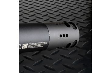 Image of Strike Industries SI-Fat Comp 02 Designed To Integrate Seamlessly With The SI-Cobra Dummy Suppressor, Black, 2in SI-FC-02