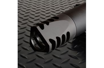 Image of Strike Industries SI-Fat Comp 04 Designed To Integrate Seamlessly With The SI-Cobra Dummy Suppressor, Black, 2in SI-FC-04