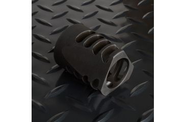 Image of Strike Industries SI-Fat Comp 04 Designed To Integrate Seamlessly With The SI-Cobra Dummy Suppressor, Black, 2in SI-FC-04