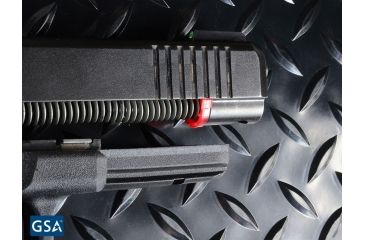 Image of Strike Industries SI-Shock Buffer For Glock, Black/Red SI-GSB