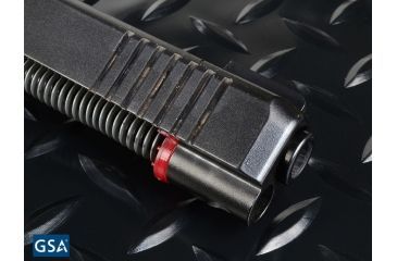 Image of Strike Industries SI-Shock Buffer For Glock, Black/Red SI-GSB