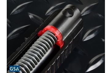 Image of Strike Industries SI-Shock Buffer For Glock, Black/Red SI-GSB