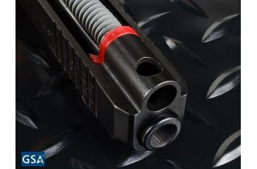 Image of Strike Industries SI-Shock Buffer For Glock, Black/Red SI-GSB