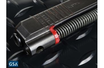 Image of Strike Industries SI-Shock Buffer For Glock, Black/Red SI-GSB