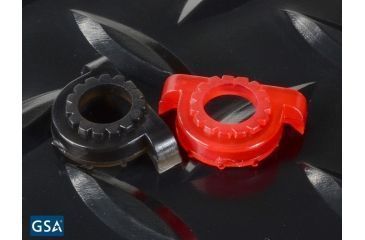 Image of Strike Industries SI-Shock Buffer For Glock, Black/Red SI-GSB