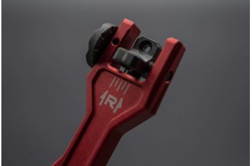 Image of Strike Industries Sidewinder BUIS II Offset Deployable Front and Rear Sight, Red, SI-SIDEWINDERII-RED