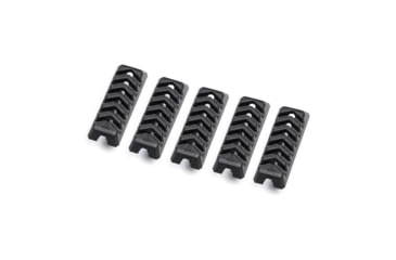 Image of Strike Industries Siegen Rail Cover, 5pcs, MLOK, Black, SISIEGENCOVERBK