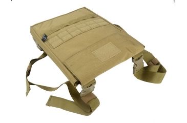 Image of Strike Industries Simple Plate Carrier. Can Be Used as Laptop Carrier, Messenger Bag, and Emergency Protection with Strike Plate, Camel Tan SI-SPC-CM