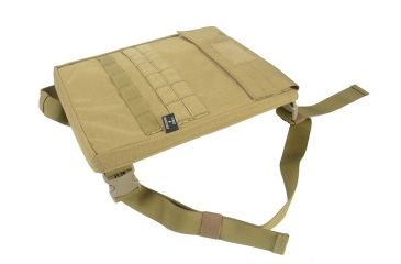 Image of Strike Industries Simple Plate Carrier. Can Be Used as Laptop Carrier, Messenger Bag, and Emergency Protection with Strike Plate, Camel Tan SI-SPC-CM