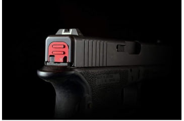 Image of Strike Industries Slide Cover Plate, Glock GEN 1-5, V2, Anodized, Red, One Size, SI-GSP-V2-RED