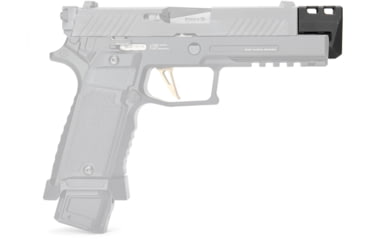 Image of Strike Industries SMC Alpha MKII Grip Module, P320, Black, SI-SMC-A-P320-S-V2-GM-BK
