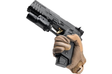 Image of Strike Industries SMC Alpha MKII Grip Module, P320, Black, SI-SMC-A-P320-S-V2-GM-BK