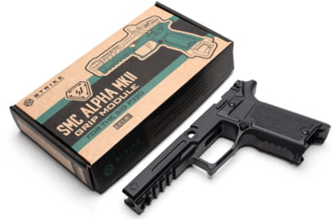 Image of Strike Industries SMC Alpha MKII Grip Module, P320, Black, One Size, SI-SMC-A-P320-S-V2-GM-BK