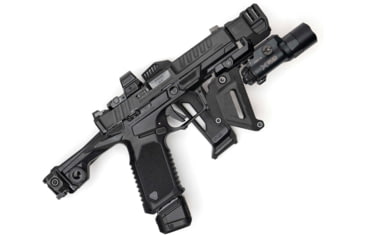Image of Strike Industries SMC Springfield Armory Echelon 4.5in Bravo Chassis, Black, SI-SMC-B-SAE-4.5-BK