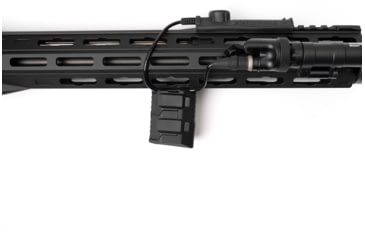 Image of Strike Industries Stacked Angled Grip Extension Compatible w/M-LOK Slots, Black, SI-AR-CMS-SAF-EXT