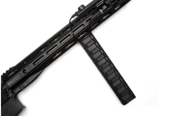 Image of Strike Industries Stacked Angled Grip Extension Compatible w/M-LOK Slots, Black, SI-AR-CMS-SAF-EXT