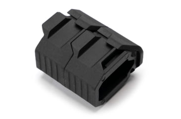 Image of Strike Industries Stacked Angled Grip w/ Cable Management System Compatible w/M-LOK Slots, Black, SI-AR-CMS-SAF
