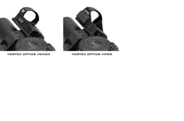 Image of Strike Industries Strike ASM Ring Cap Multi-Optic Mount System, Black, SI-STRIKE-ASM-OM