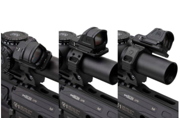 Image of Strike Industries Strike ASM Ring Cap Multi-Optic Mount System, Black, SI-STRIKE-ASM-OM