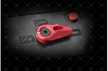 Image of Strike Industries Strike Flip Switch, Red, One Size, SI-AR-SS-FLIP-RED
