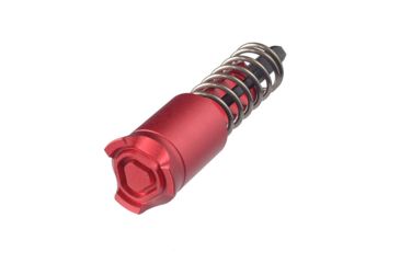 Image of Strike Industries Strike Forward Assist Lightweight Low Profile Aluminum Construction, Red, SI-AR-S-FA-RED