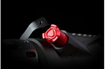 Image of Strike Industries Strike Forward Assist Lightweight Low Profile Aluminum Construction, Red, SI-AR-S-FA-RED
