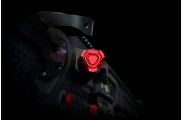 Image of Strike Industries Strike Forward Assist Lightweight Low Profile Aluminum Construction, Red, SI-AR-S-FA-RED