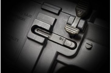 Image of Strike Industries AR Enhanced Lower Receiver Parts less Trigger,Hammer&amp; Disconnect, BLACK, NSN N, SI-AR-E-LRPLT