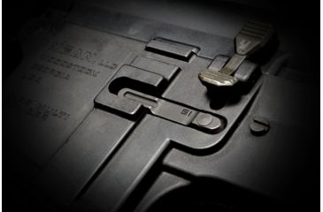 Image of Strike Industries AR Enhanced Lower Receiver Parts less Trigger,Hammer&amp; Disconnect, BLACK, NSN N, SI-AR-E-LRPLT