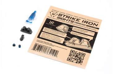 Image of Strike Industries Strike Iron Sights for Glock, Standard Height, Black, One Size, SI-G-SIGHTS-STN