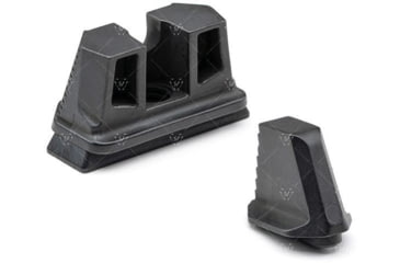Image of Strike Industries Strike Iron Sights for Glock, Suppressor Height, Black, One Size, SI-G-SIGHTS-SH