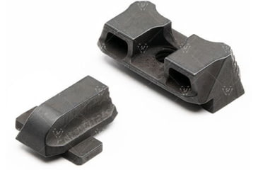 Image of Strike Industries Strike Iron Sights for SIG Sauer P320, Standard Height, Black, One Size, SI-P320-SIGHTS-STN