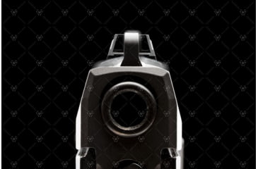 Image of Strike Industries Strike Iron Sights for SIG Sauer P320, Suppressor Height, Black, One Size, SI-P320-SIGHTS-SH