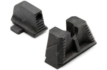 Image of Strike Industries Strike Iron Sights for SIG Sauer P320, Suppressor Height, Black, One Size, SI-P320-SIGHTS-SH