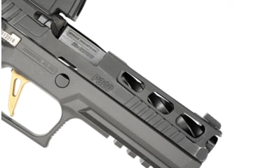 Image of Strike Industries Strike Pistol Barrel for SIG P320, Fluted, Full Size, Black, SI-P320-BARREL-S