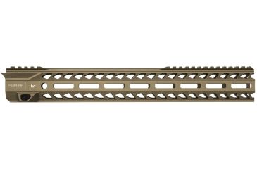 Image of Strike Industries Strike Rail 15.5in Mlok Handguard Rail, FDE, SI-STRIKERAIL-155-FDE