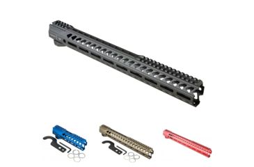 Image of Strike Industries Strike Rail M-Lok Handguard, Black, Blue, FDE, Red
