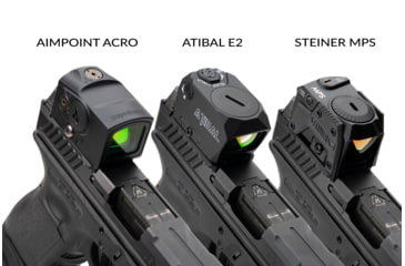 Image of Strike Industries Strike RMR to ACRO Adaptor Plate, Black, SI-ACRO-RMR