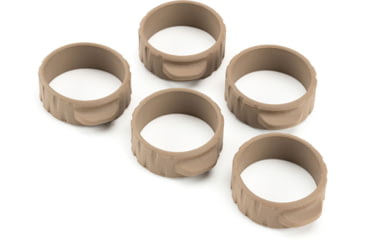 Image of Strike Industries Bang Band Mini, 5 Pack, FDE, One Size, SI-BANGBAND-34MM-FDE