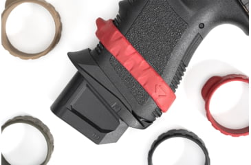 Image of Strike Industries Strike Tactical Rubber Band - 34mm, 5-pack, Red, One Size, SI-BANGBAND-34MM-RED