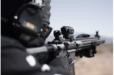 Image of Strike Industries Strike Variable Optic Mount for Aimpoint Micro Standard, Black, SI-T1-VOM-BK