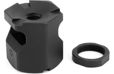 Image of Strike Industries Strike X-Comp Mini Cookie Cutter 02 for M18x1 RH, Black, One Size, SI-XCOMP-CC-02