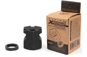 Image of Strike Industries Strike X-Comp Mini Cookie Cutter 02 for M18x1 RH, Black, One Size, SI-XCOMP-CC-02