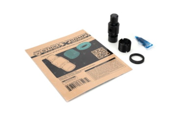 Image of Strike Industries Strike X-Comp Thread Adapter Kit 5/8in - 24 TPI - M18x1 RH, Black, One Size, SI-XCOMP-ADA-5/8-24