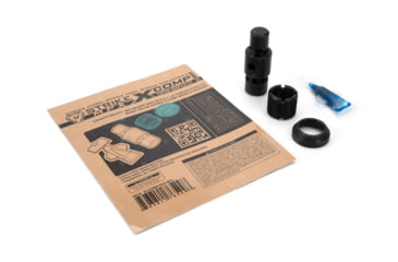 Image of Strike Industries Strike X-Comp Thread Adapter Kit SIG MPX - M18x1 RH, Black, One Size, SI-XCOMP-ADA-MPX