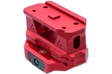 Image of Strike Industries T1 Riser Mount for AR Platforms, Steel, TIII Hard Anodize, 2.3 oz, Red, One Size, SI-T1-RISER-RED