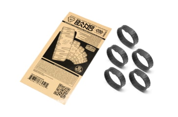 Image of Strike Industries Tactical Rubber Bang Band, Black, 5-pack, SI-BANGBAND