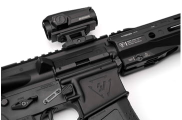 Image of Strike Industries Texas Edition V1 AR .223/5.56mm Ultimate Dust Cover, Black, SI-AR-UDC-E-TX-223-BK