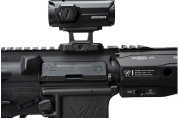 Image of Strike Industries Texas Edition V1 AR .223/5.56mm Ultimate Dust Cover, Black, SI-AR-UDC-E-TX-223-BK